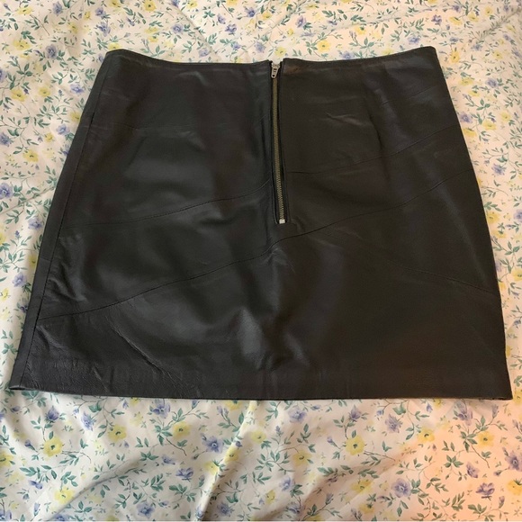 BLANK NYC LEATHER SKIRT, Authentic & Classy, PERFECT Condition, Black, Sze 30 - Picture 6 of 11